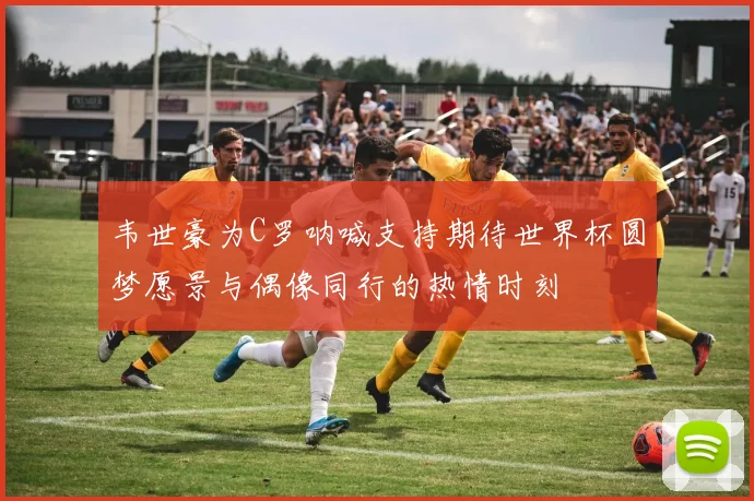 韦世豪为C罗呐喊支持期待世界杯圆梦愿景与偶像同行的热情时刻